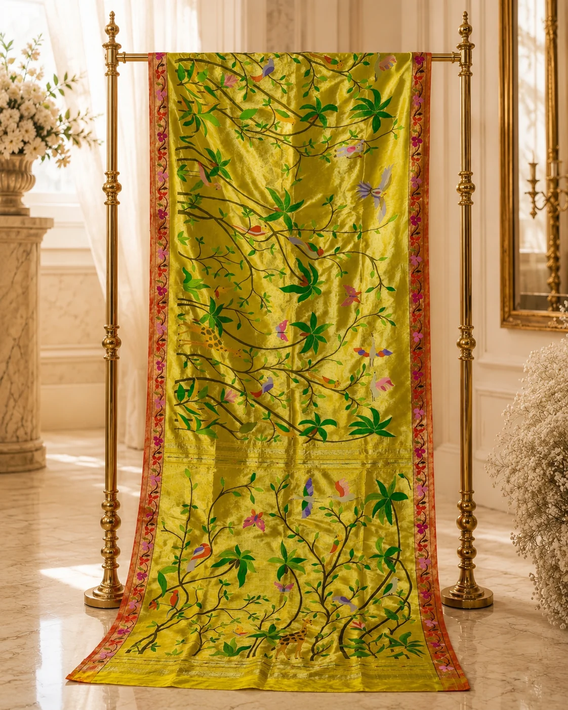 All Over Brocade Paithani (Silk By Jari) — 2026 collection image 5 of 9