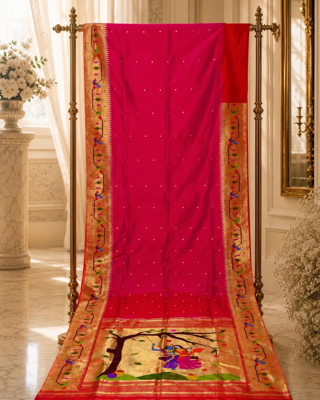 Brocade Border Paithani — 2026 collection image 6 of 10