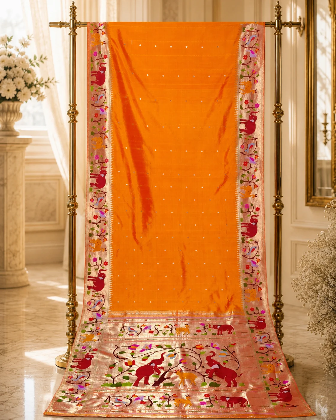 Brocade Border Paithani — 2026 collection image 10 of 10
