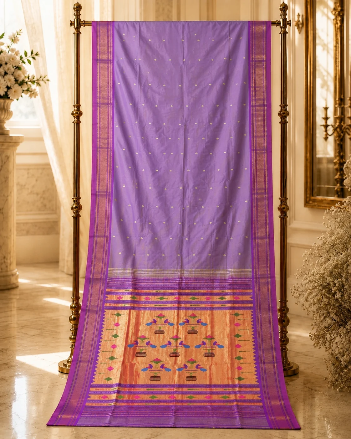 Double Padar Paithani — 2026 collection image 1 of 10