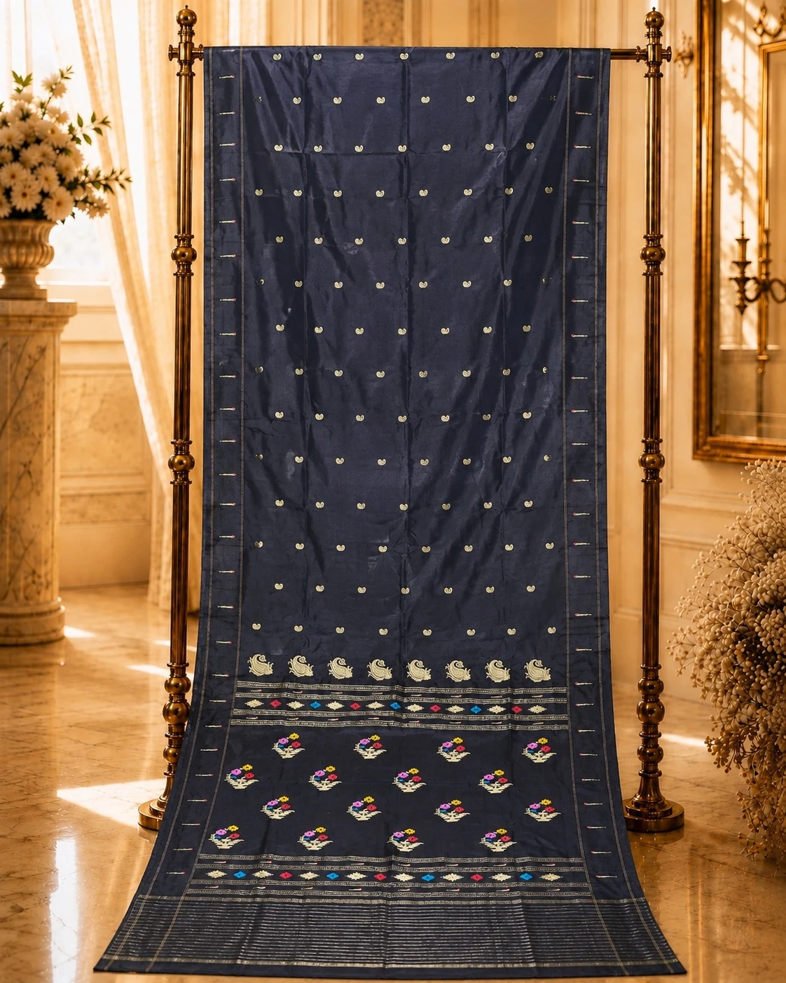 No Jari Munia Paithani — 2026 collection image 1 of 10