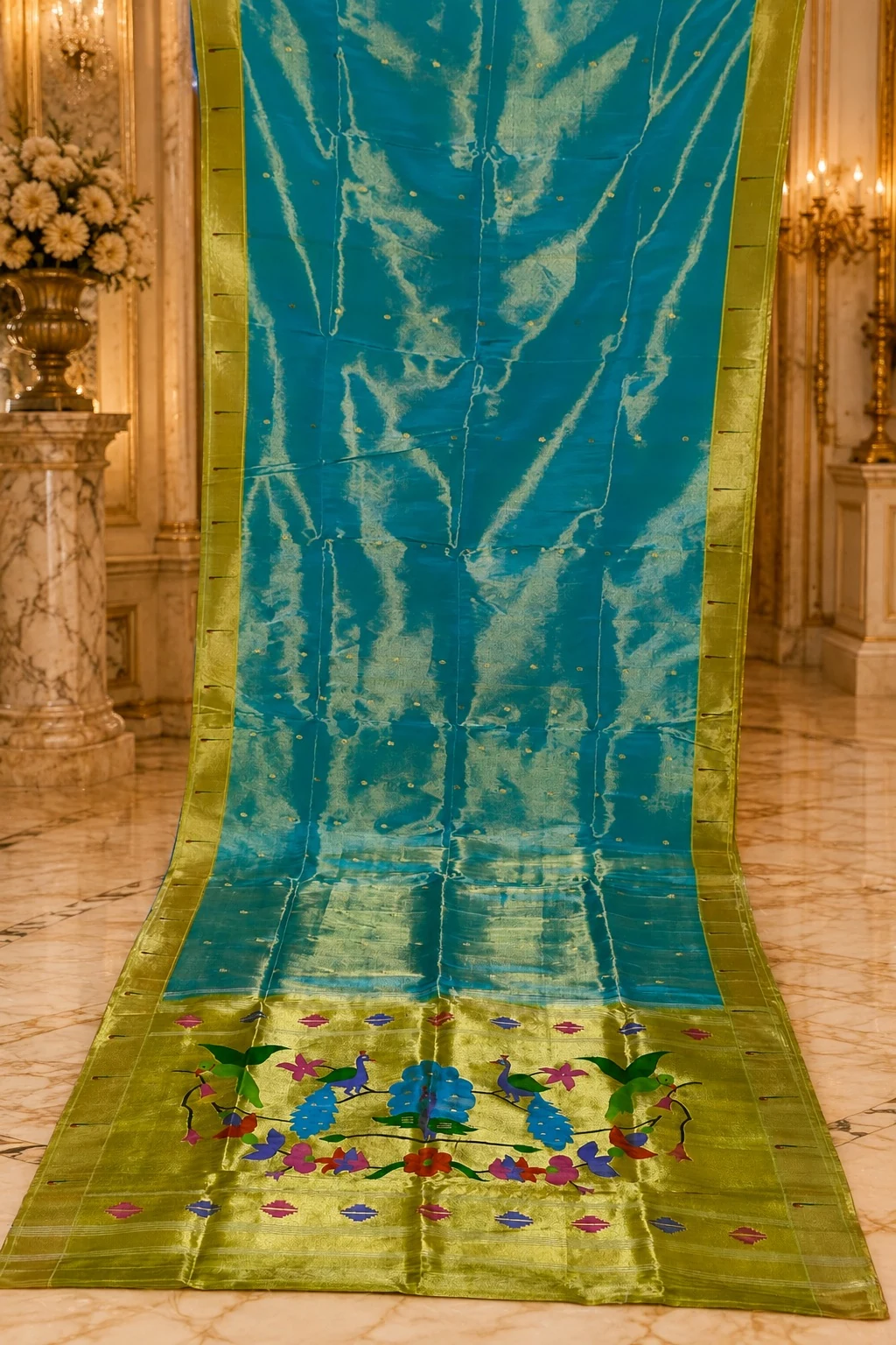 Tissue Munia Paithani — 2026 collection image 1 of 9