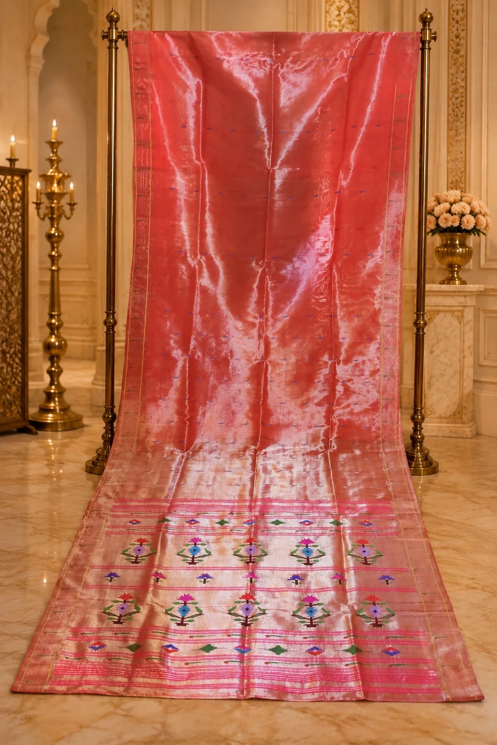 Tissue Munia Paithani — 2026 collection image 7 of 9