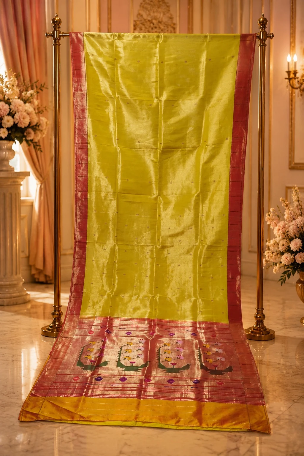 Tissue Munia Paithani — 2026 collection image 8 of 9