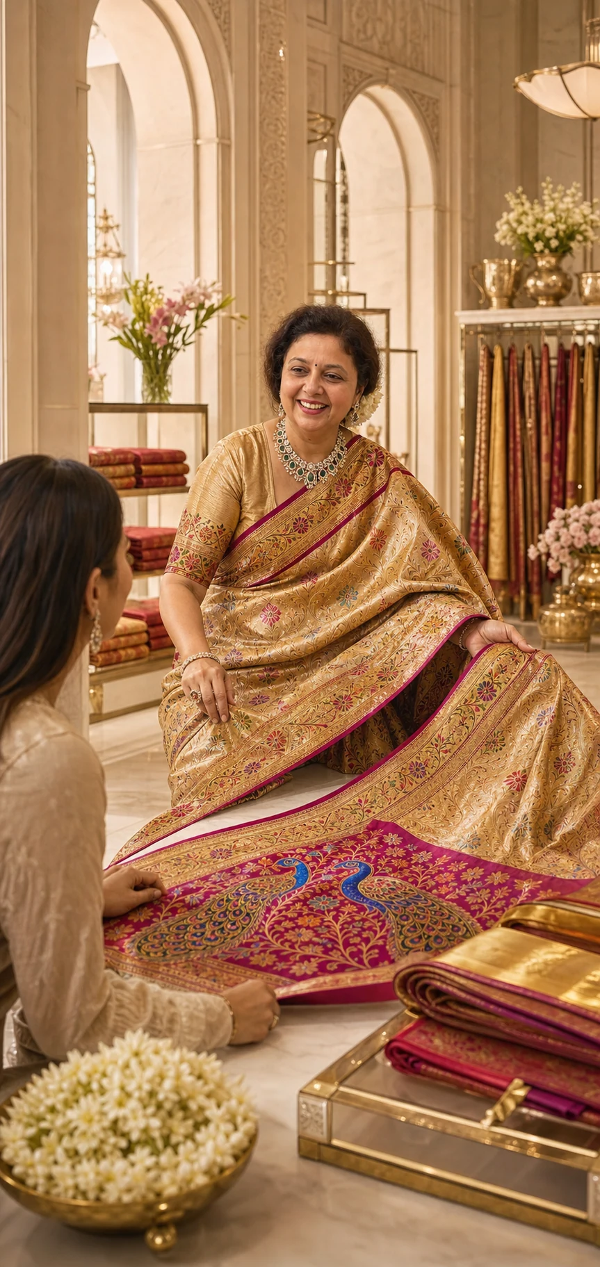 A Paithani of your own design