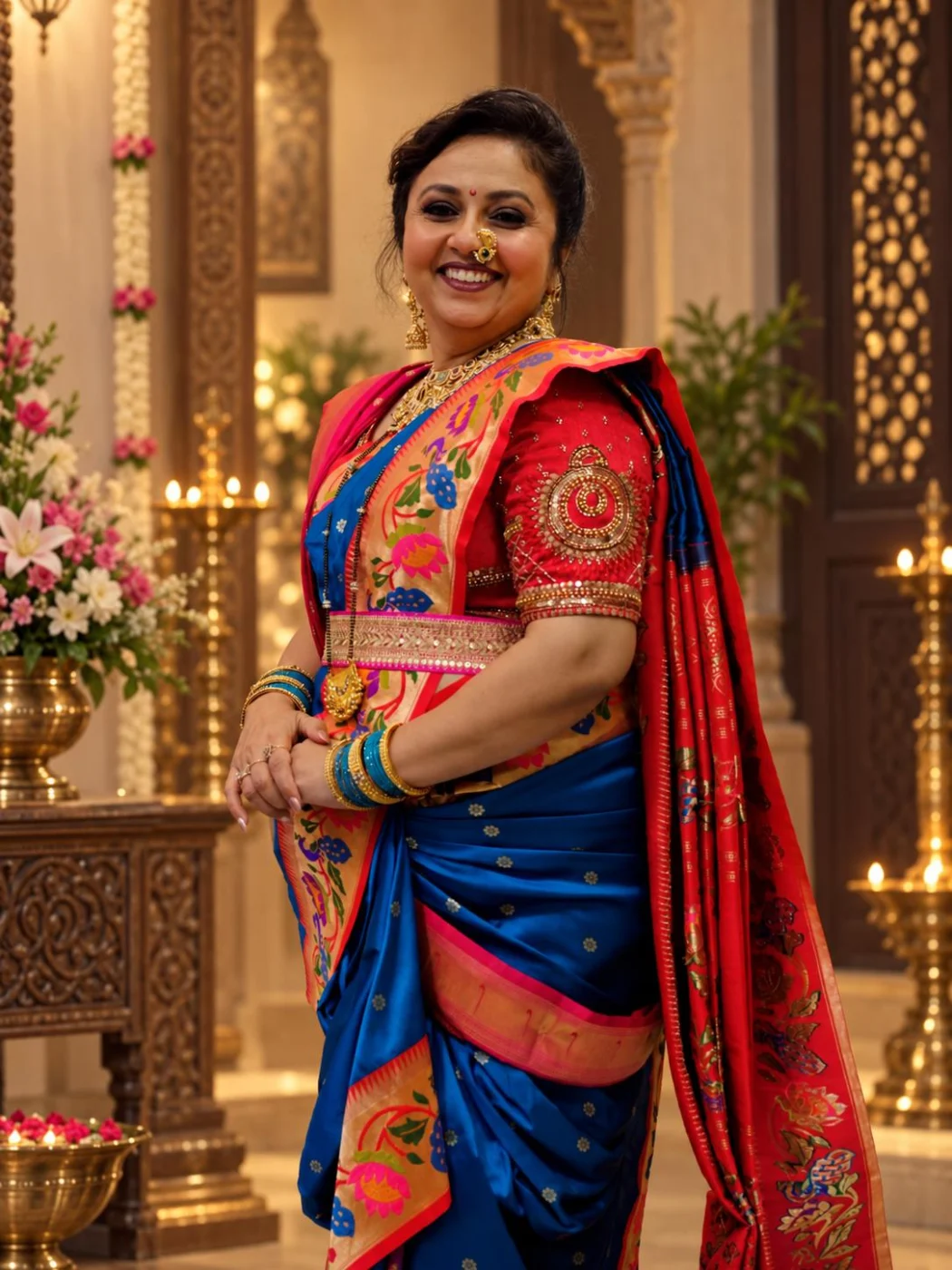 Shweta Bobde, Founder & Curator of Kulswamini Paithani